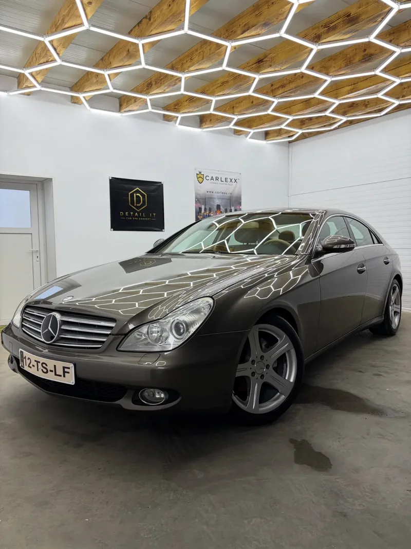 Mercedes CLS după detailing interior și protecție ceramică